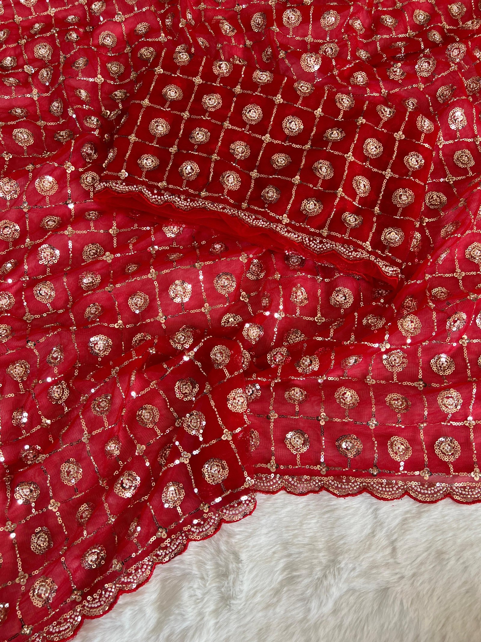 Heavy Butterfly Net Saree image 15