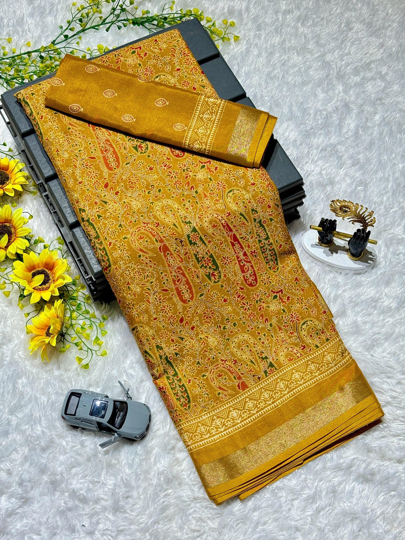 Premium Mul Cotton Sarees image 4