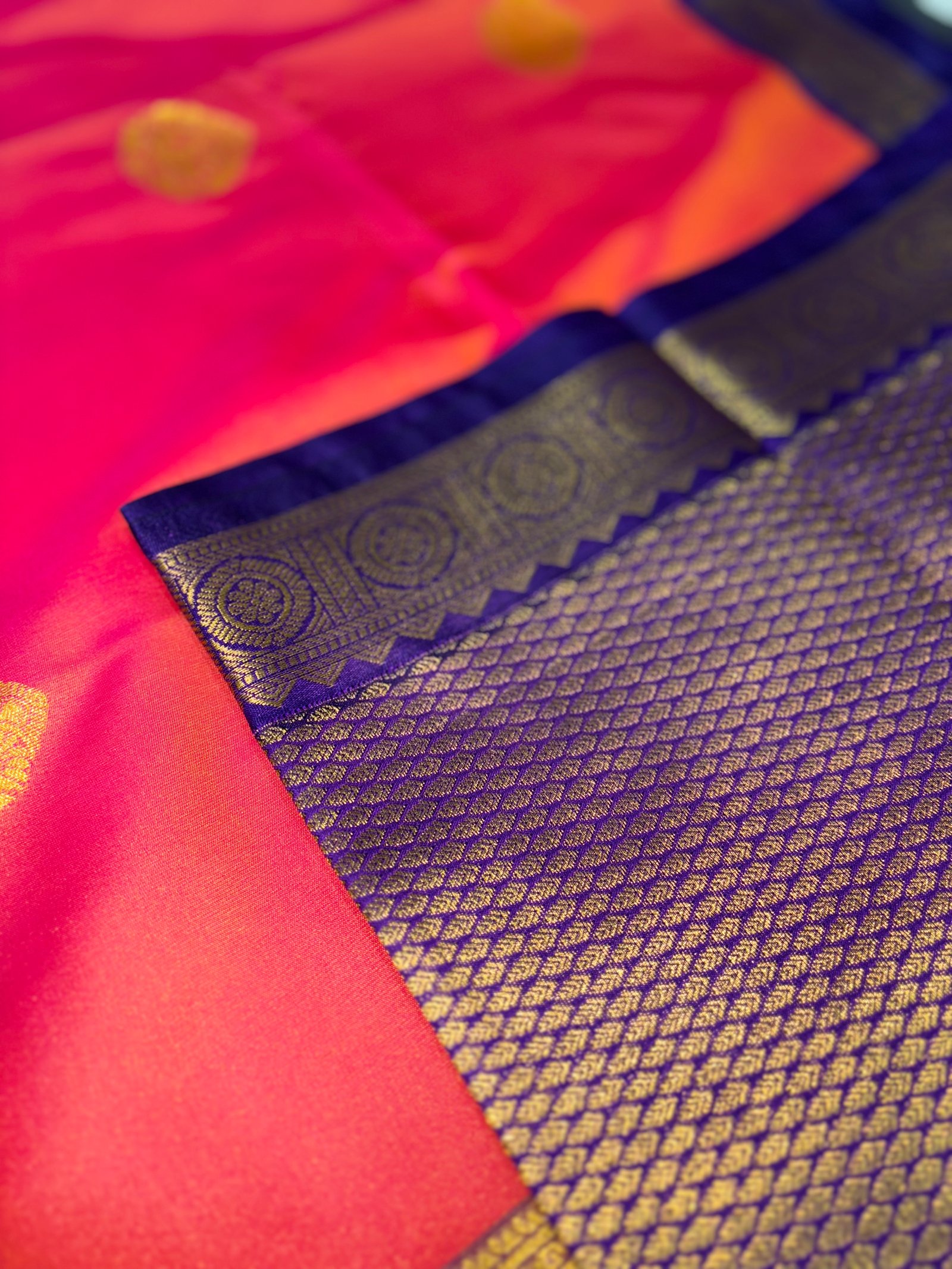 Small Border Korvai Kanchi Semi Silk Sarees image 10