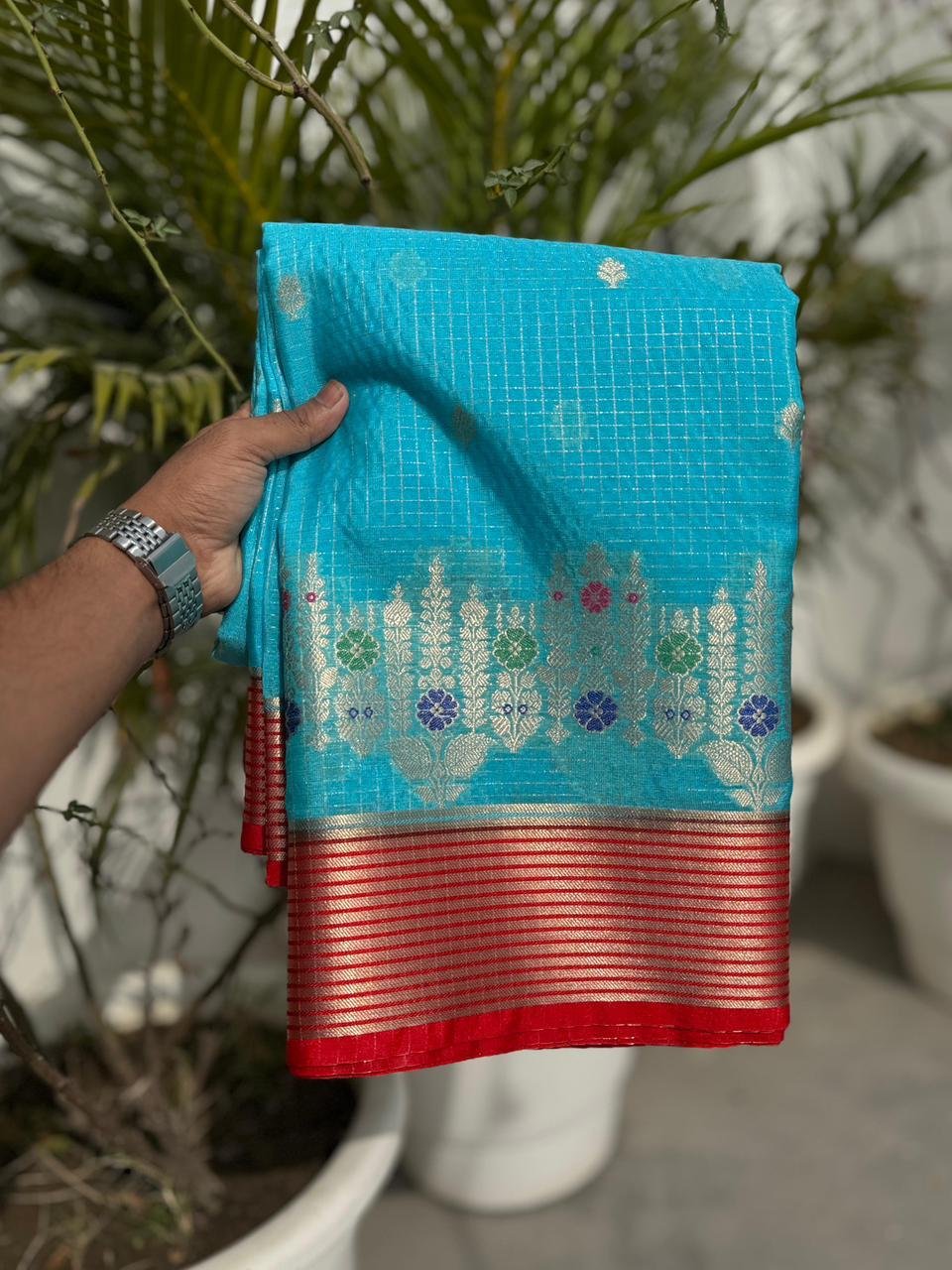 2 Banarasi Dybal Dupion Silk image 4