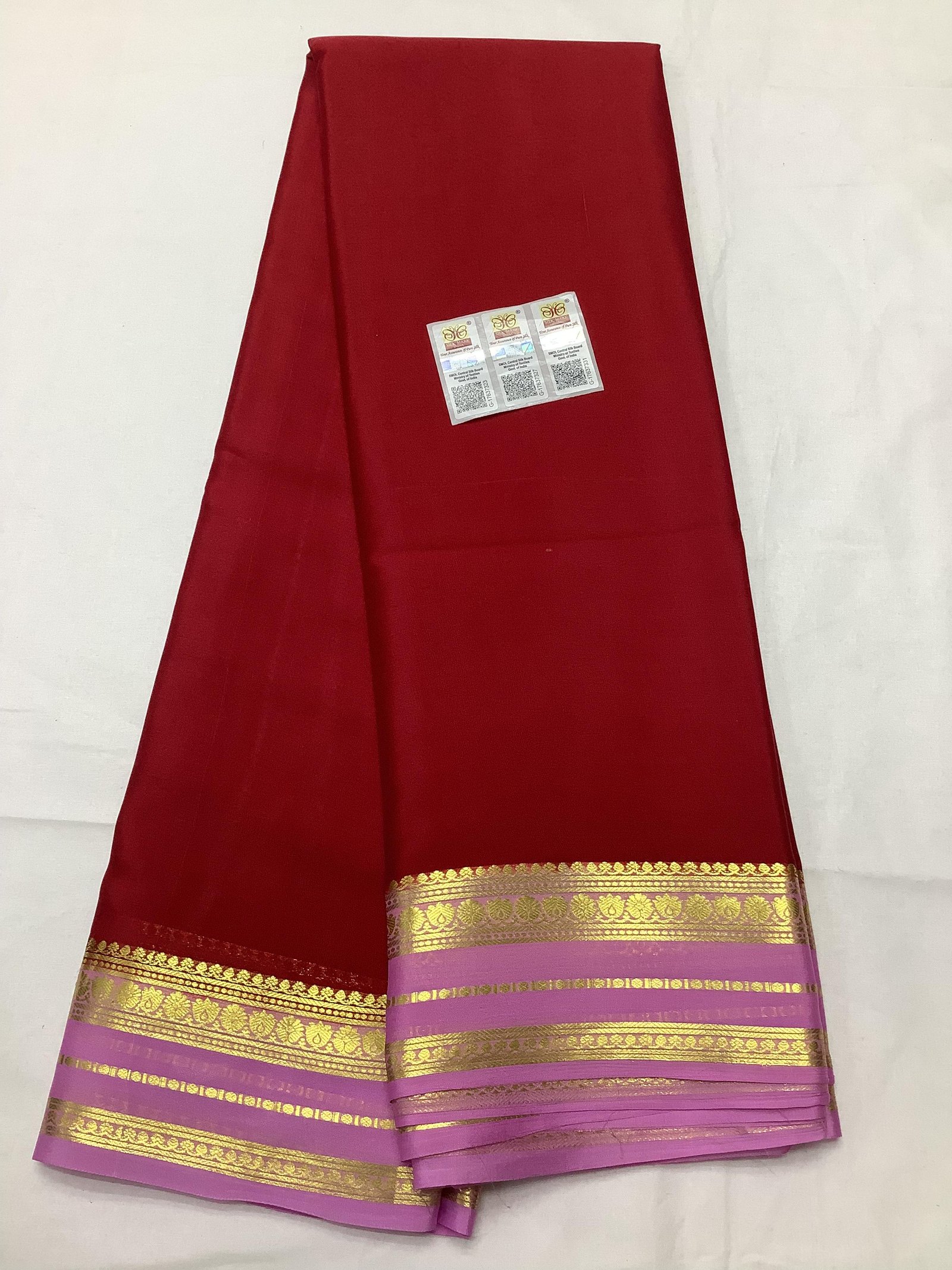 1 Pure Mysore Crepe Silk image 11