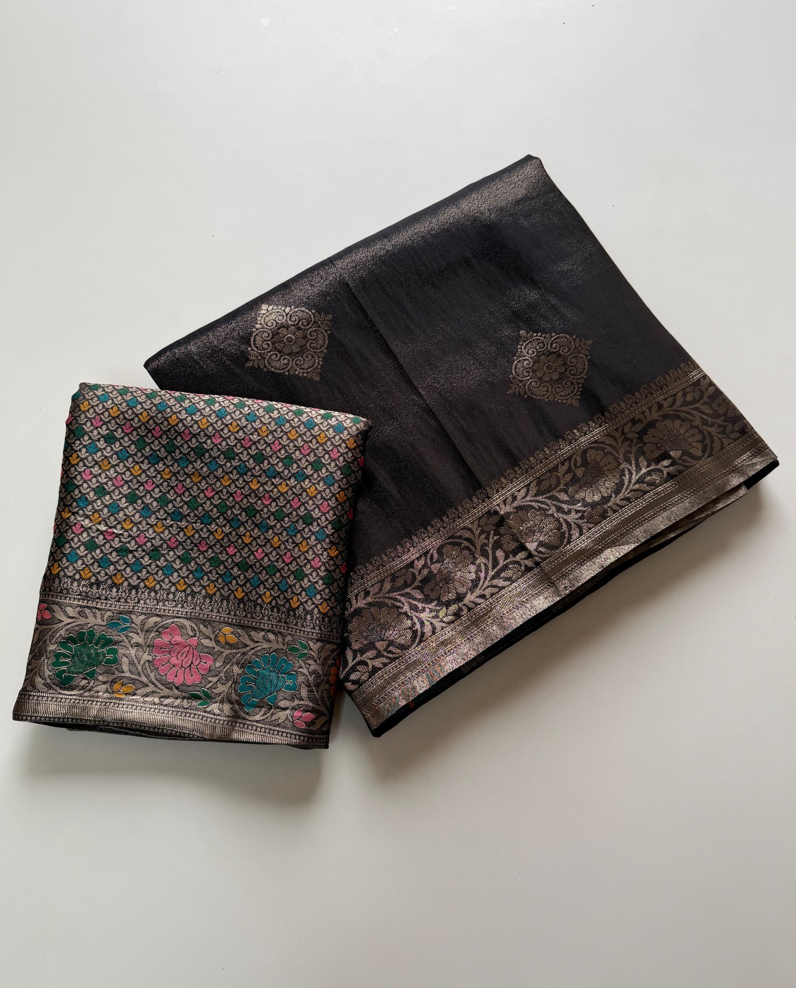 Mashru Silk Viscose Saree image 6