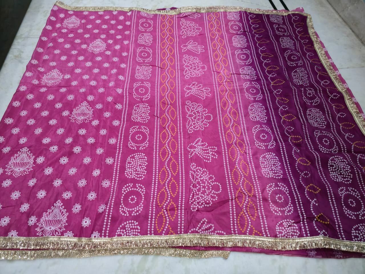 Upada silk with beautiful rose zari weaving saree image 8