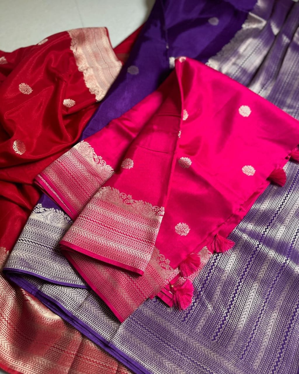 Banarasi Daybal Semi Georgette Soft Silk Saree image 8
