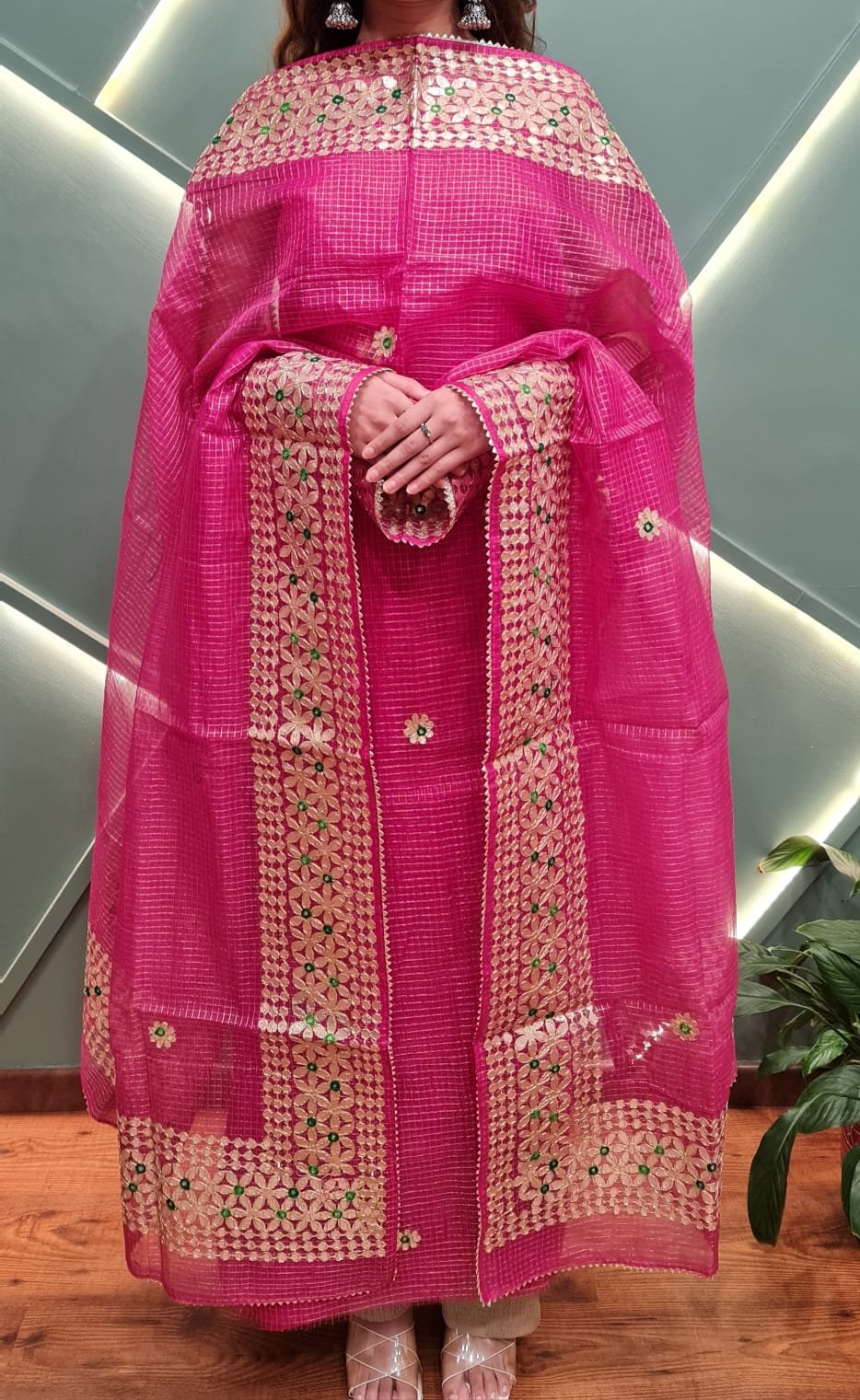 Premium Kota Doria Dress Material image 10