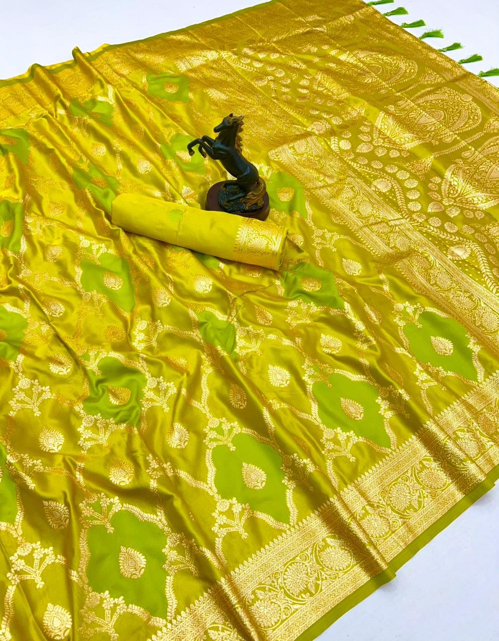 Banarasi Satin Mashroo Silk image 6