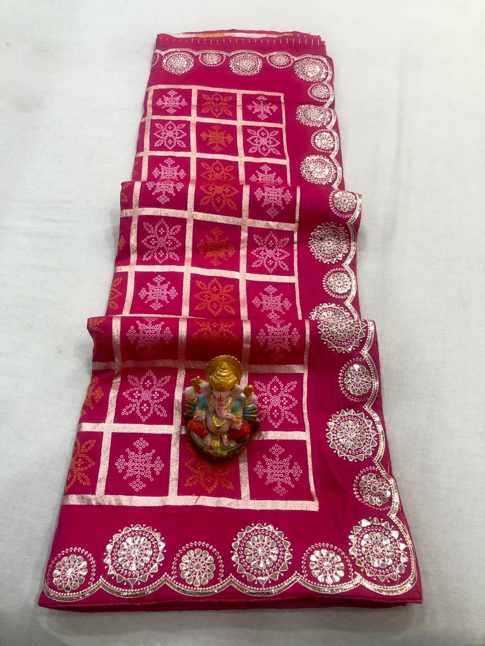 Gajji Silk Rich Pallu Heavy Saree image 4