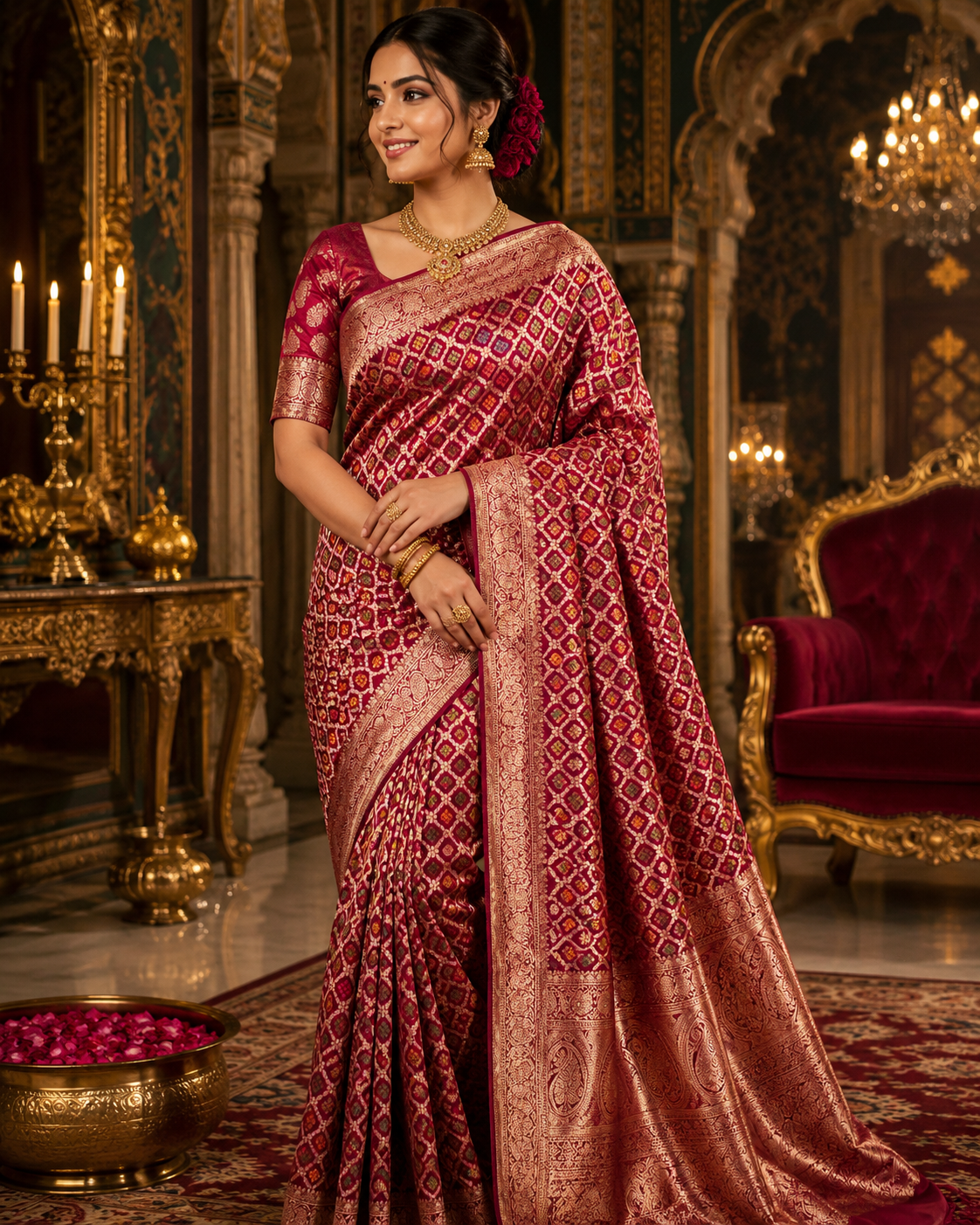 Pure Gaji Ghatchola Sarees image 18