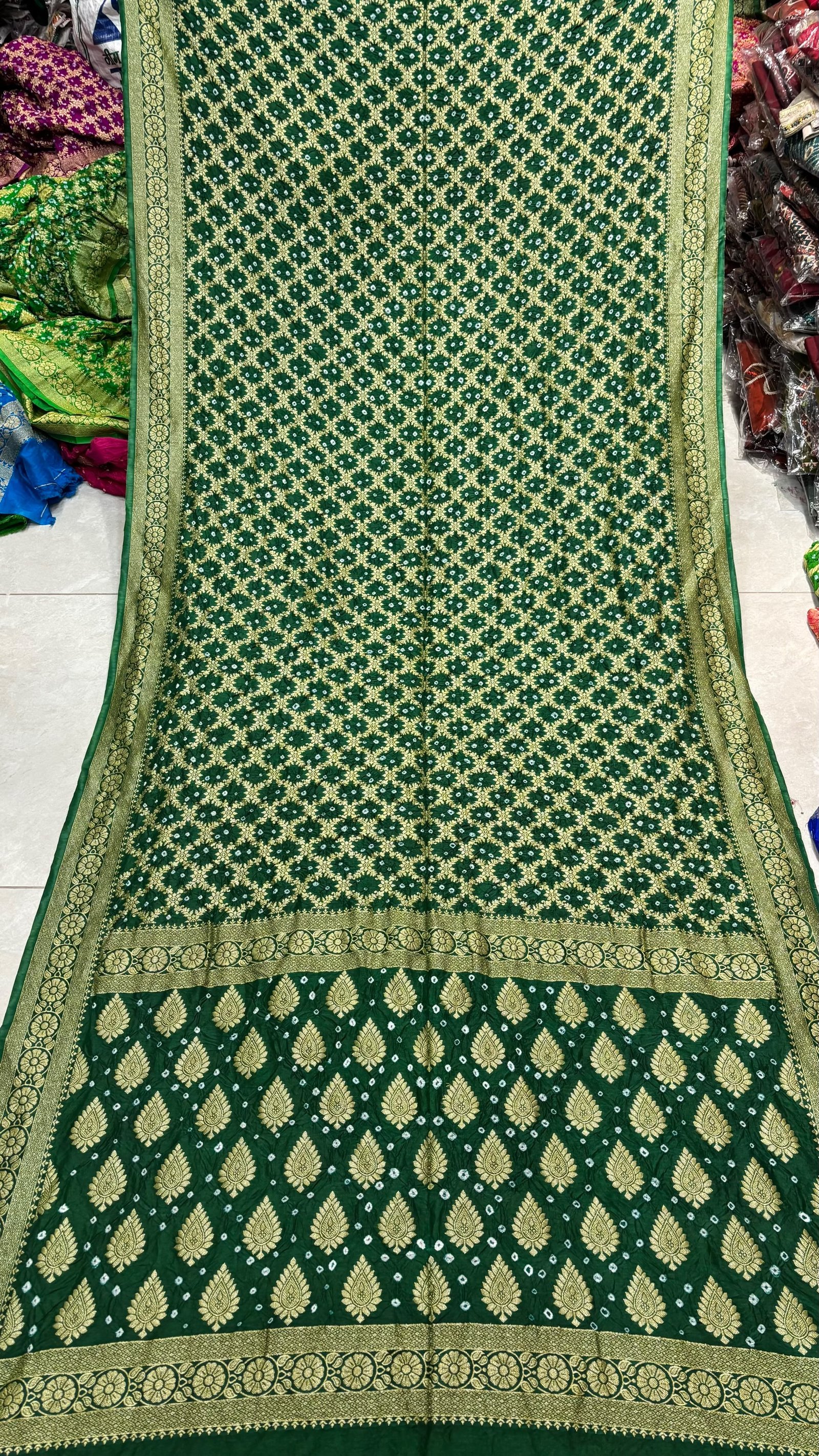 BANDHANI SAREE DESIGN 4 image 4