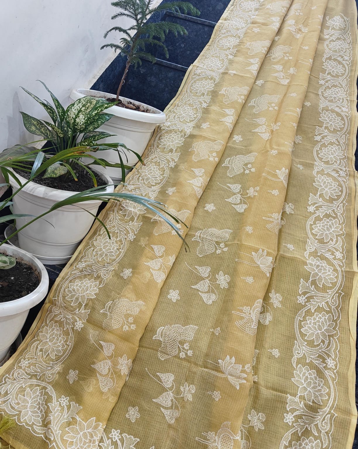 9 Kota Doria Saree image 11