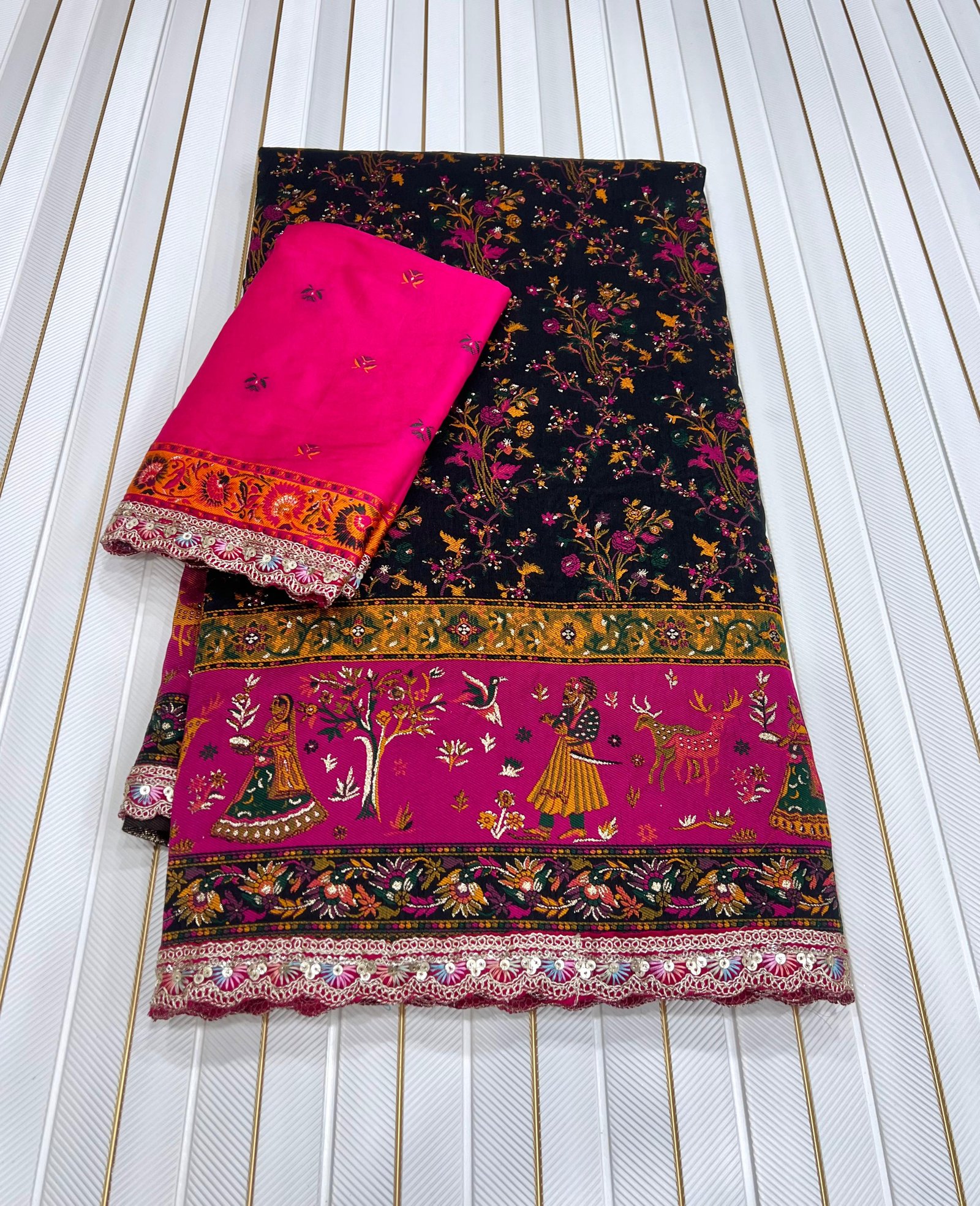 12 pashmina silk jaal image 3
