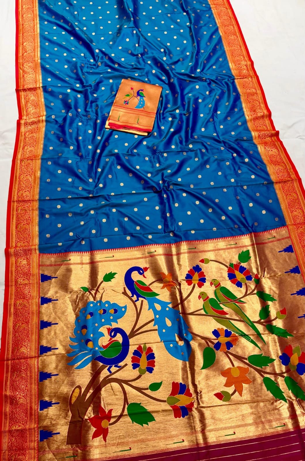 Brocade Paithani Saree image 5