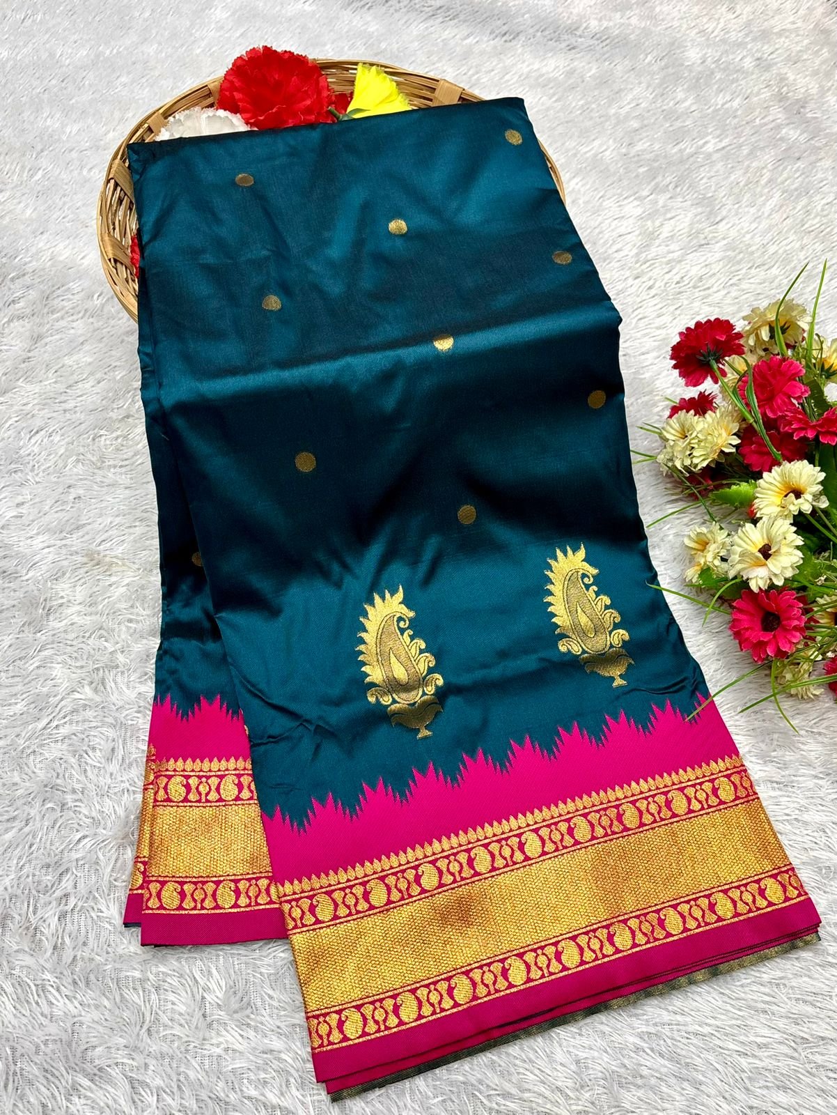 Bentex Kanjivaram Paithani image 13