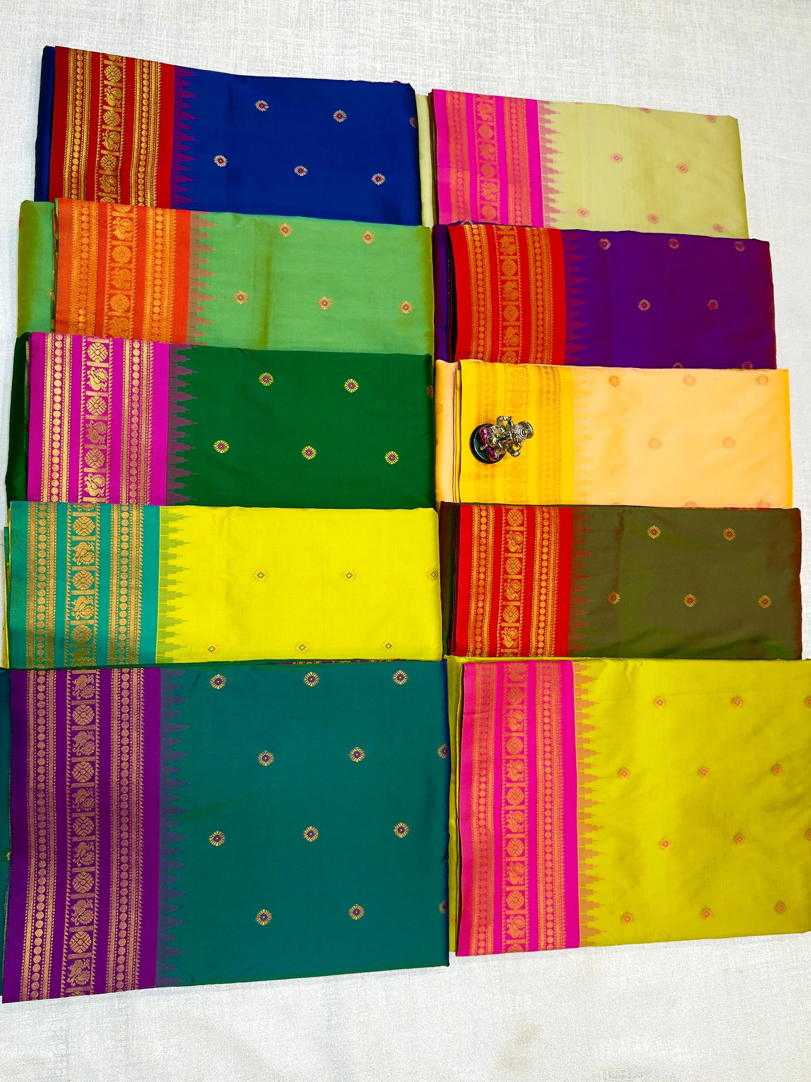 Half Silk South Indian Paithani