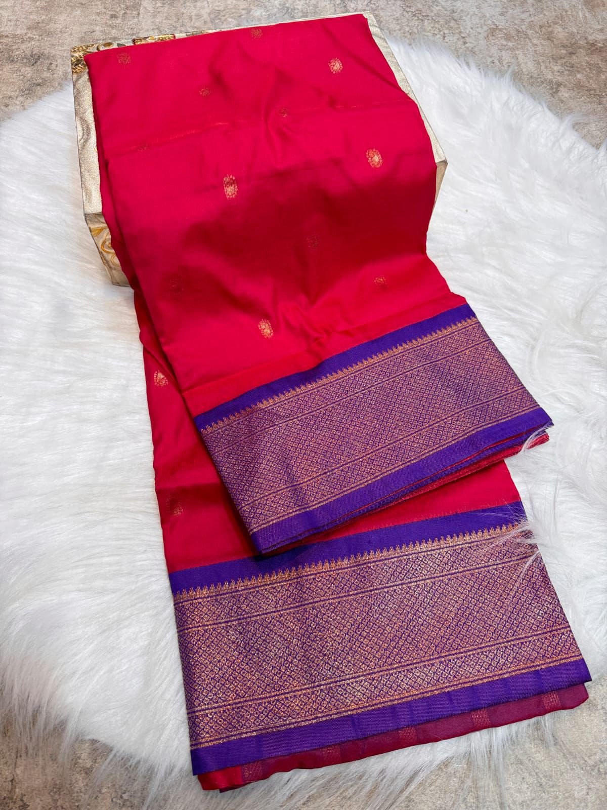Fancy Pallu Paithani image 12