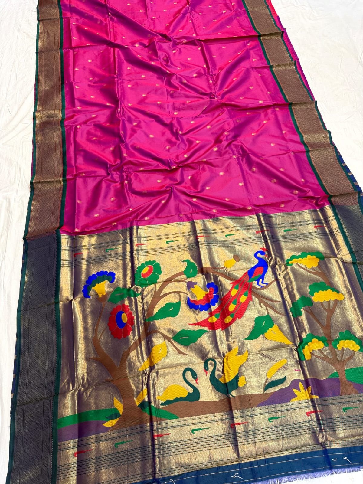 Fancy Pallu Paithani image 4