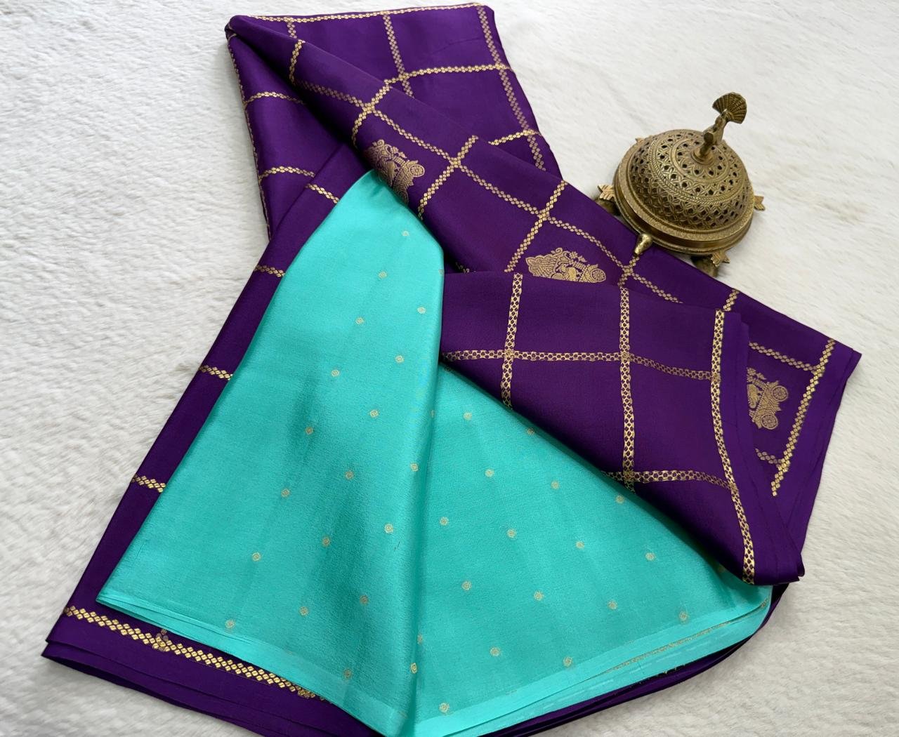 9 Pure Mysore Silk Sarees image 24