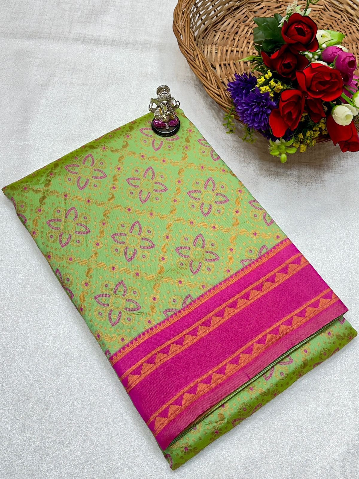 Rajasthani Bandhani Paithani image 18
