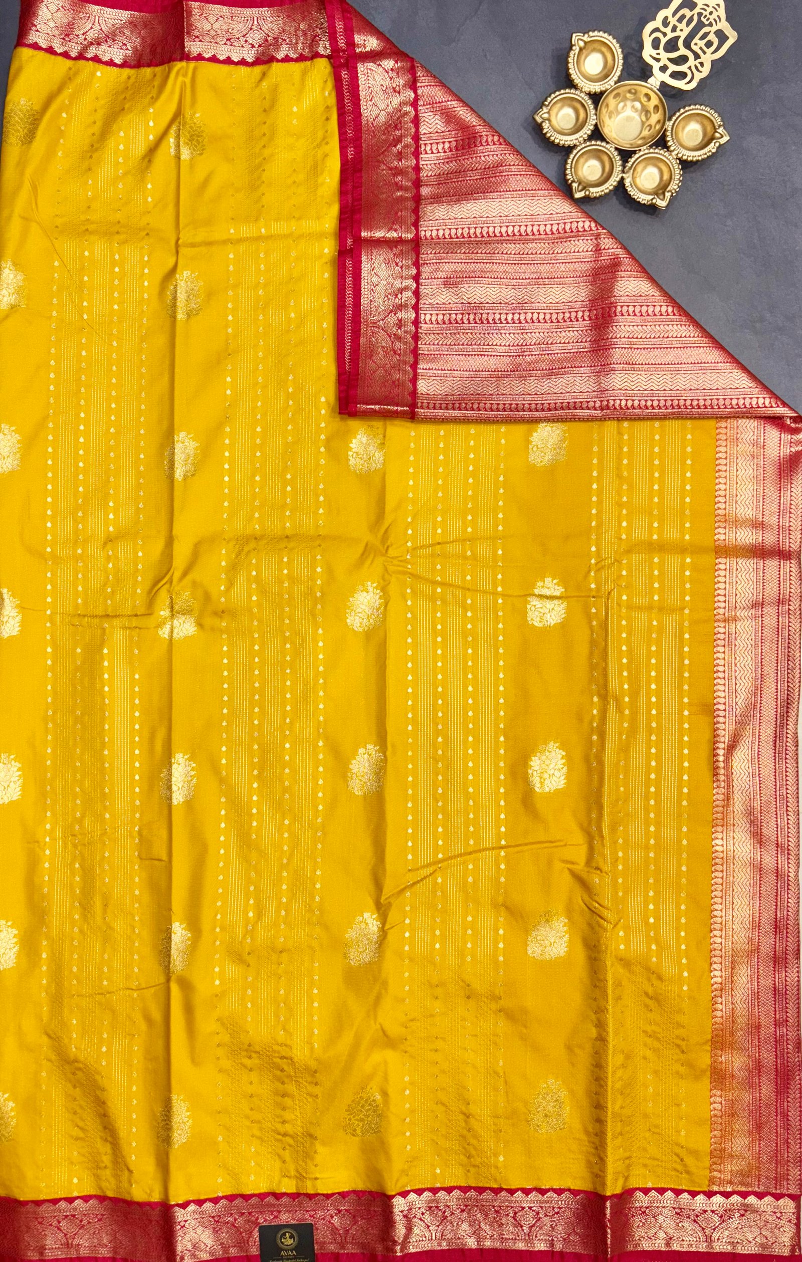 Small Border Korvai Kanchi Semi Silk Sarees image 21