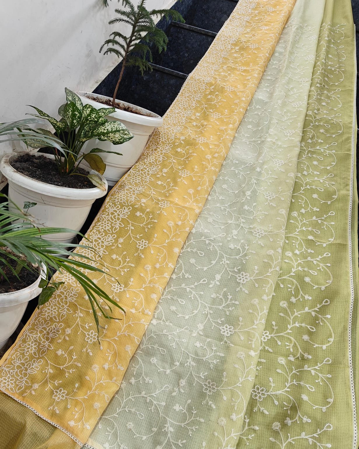 11 Kota Doria Saree  Shaded image 8