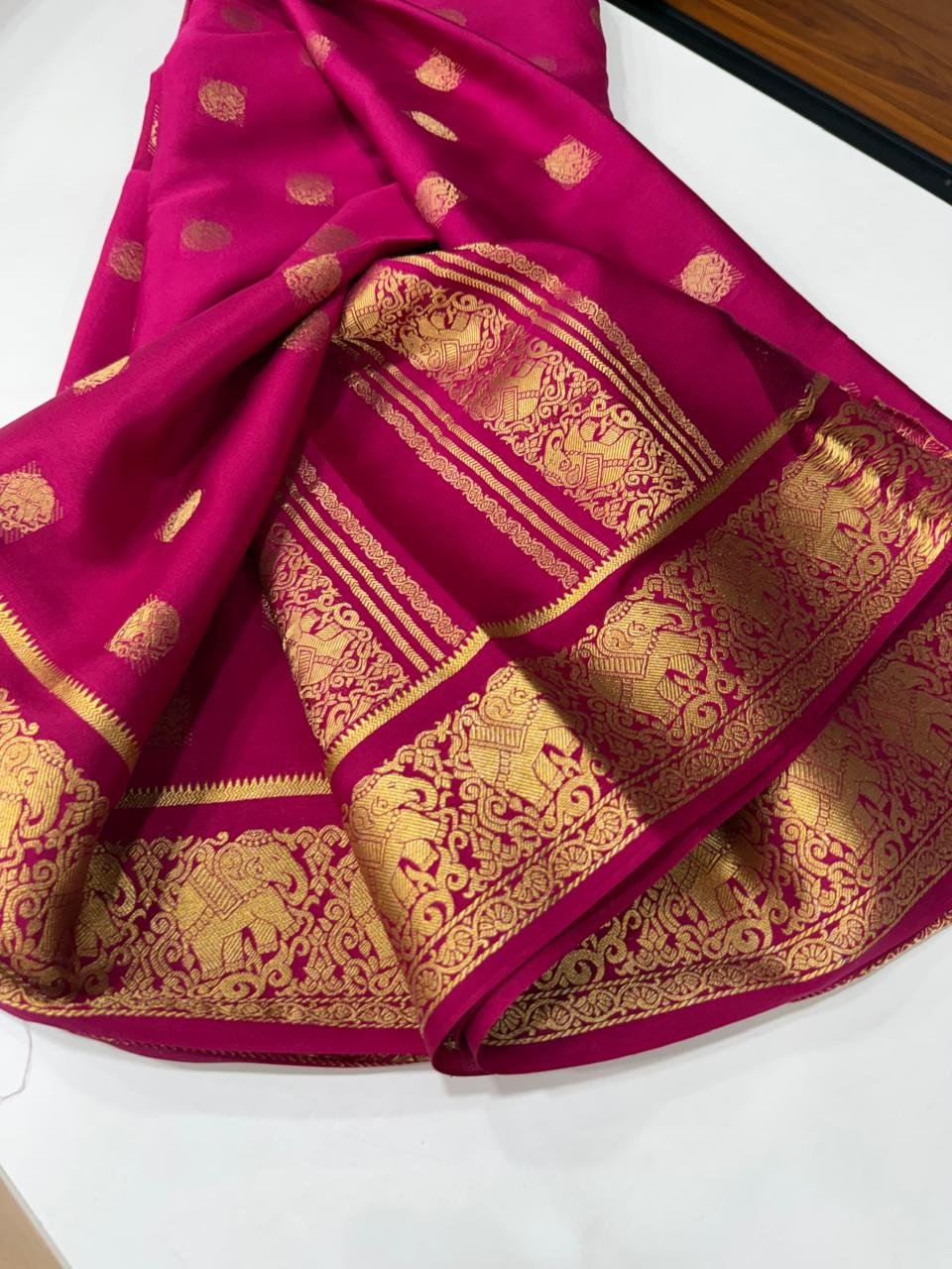 5 Pure Mysore Silk Sarees image 20