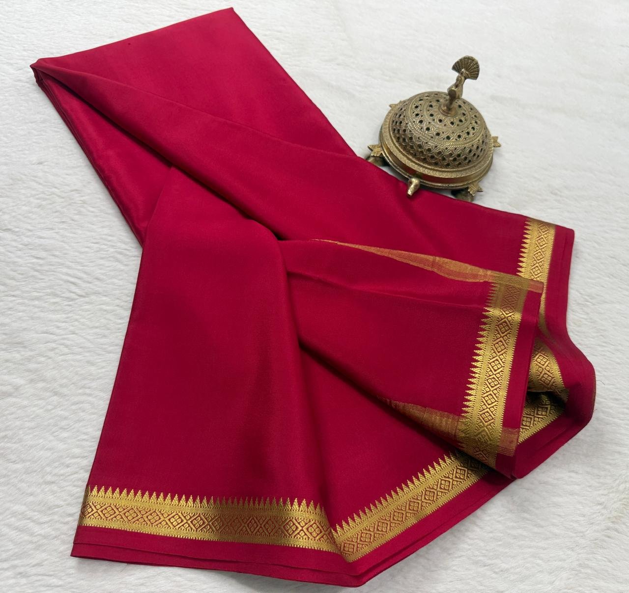 Pure Mysore Silk Sarees image 10