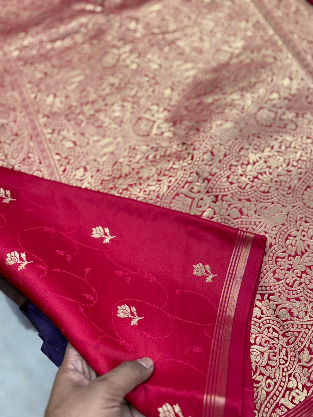 Premium Quality Gaji Silk saree image 16