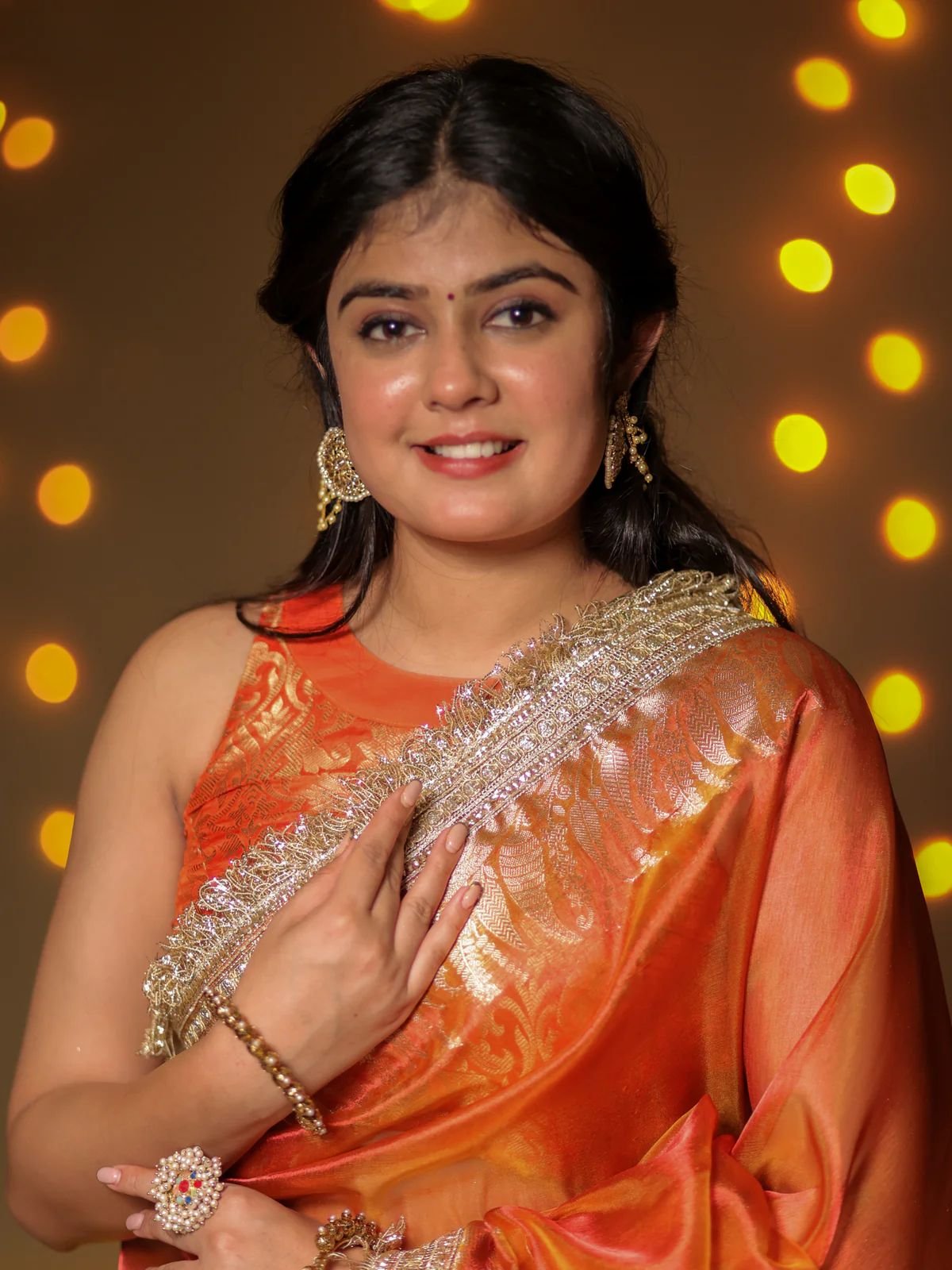 8 Banarasi Tissue Silk
