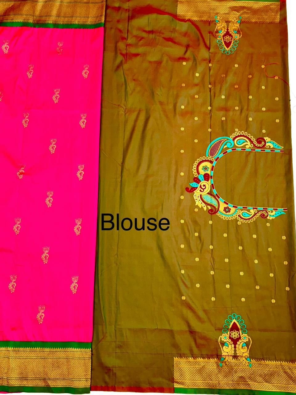 Mayuri Zhumka Kadiyal Paithani image 11