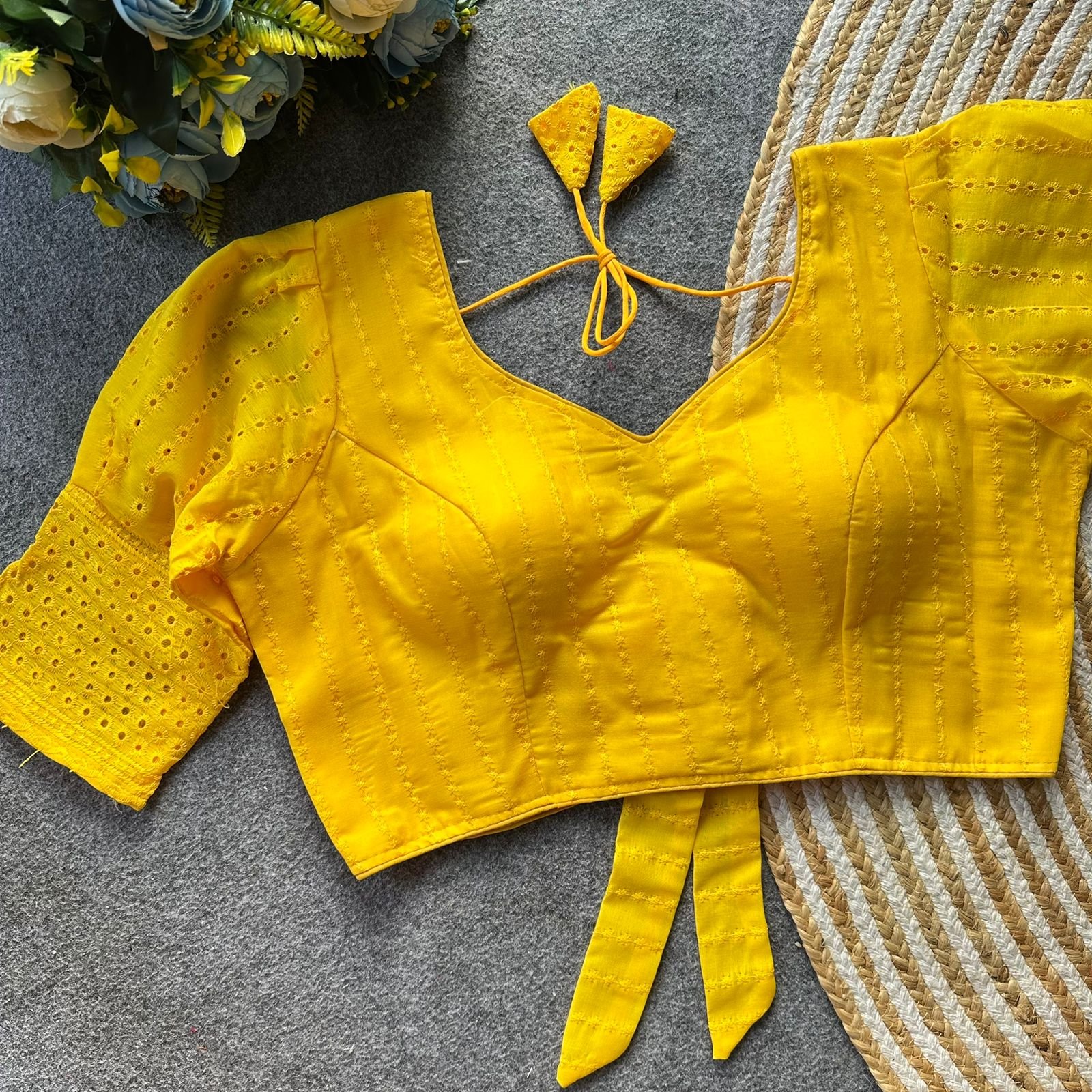 Pure Hakoba Cotton Blouse image 8
