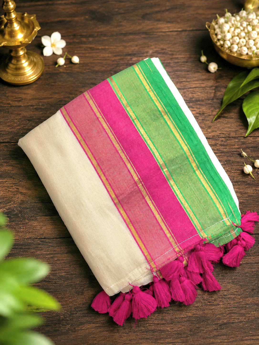 Mul Cotton Saree Design 2