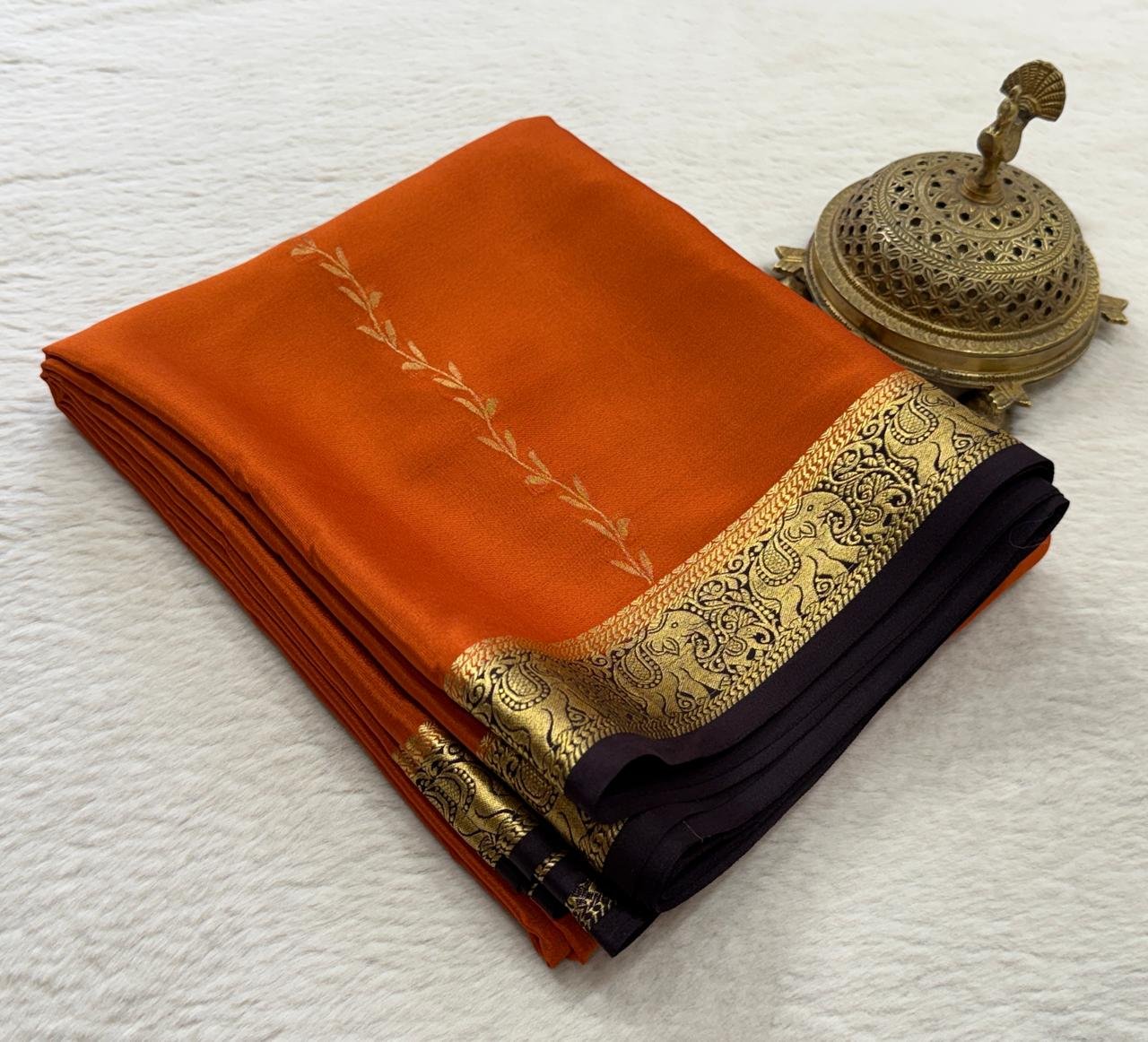 Pure Mysore Silk Sarees image 11