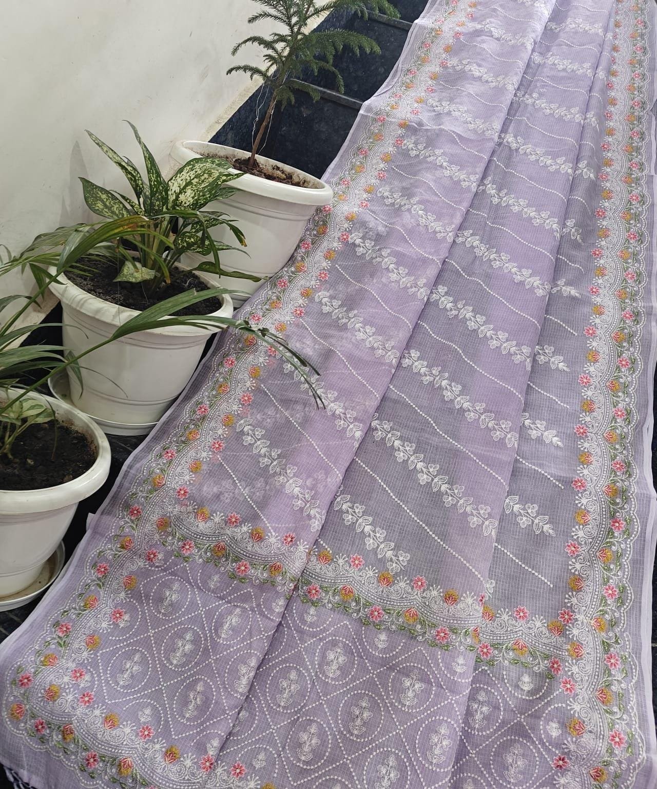 10 Kota Doria Saree image 4