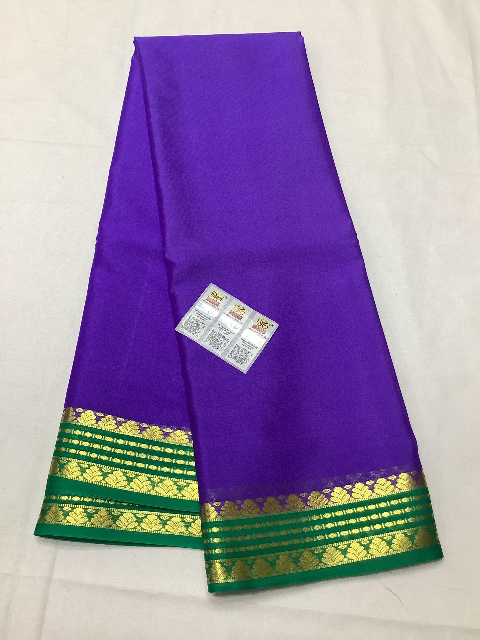 1 Pure Mysore Crepe Silk image 14