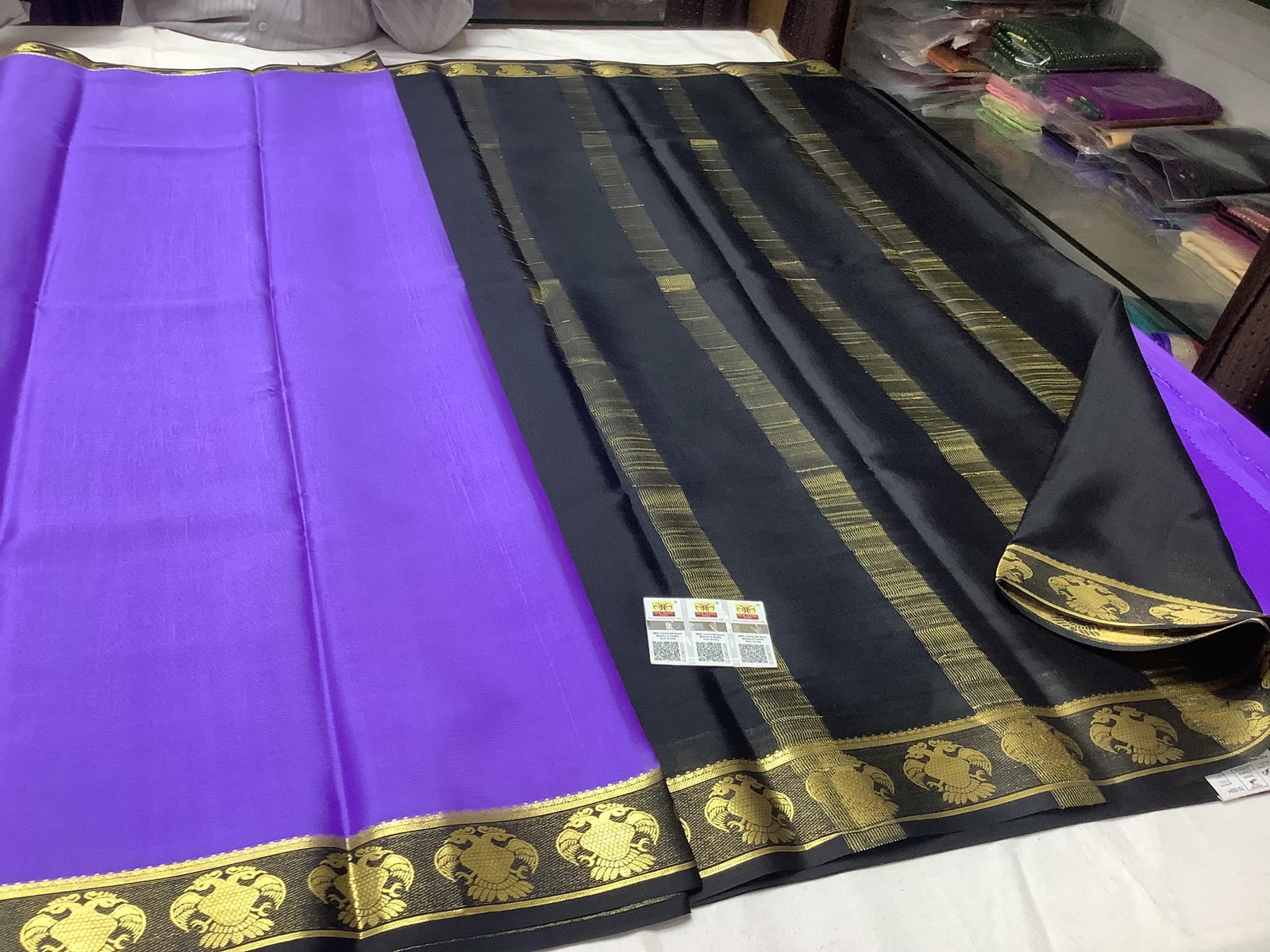 2 Pure Mysore Crepe Silk image 13