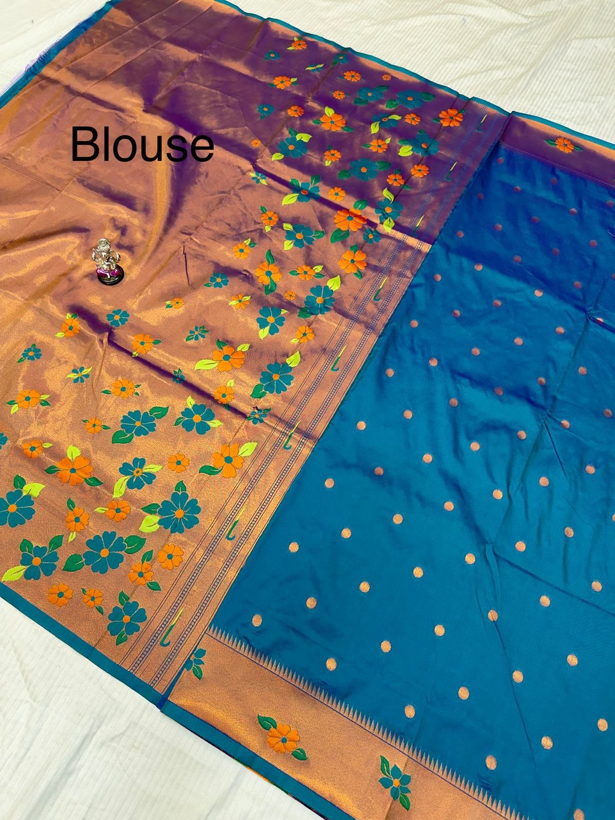 Radika Brocade Paithani image 5