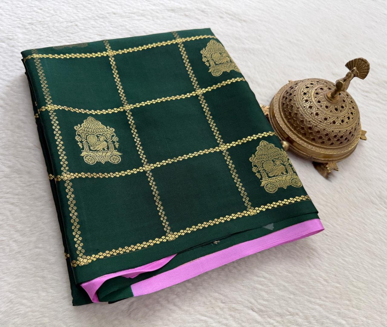 9 Pure Mysore Silk Sarees image 8