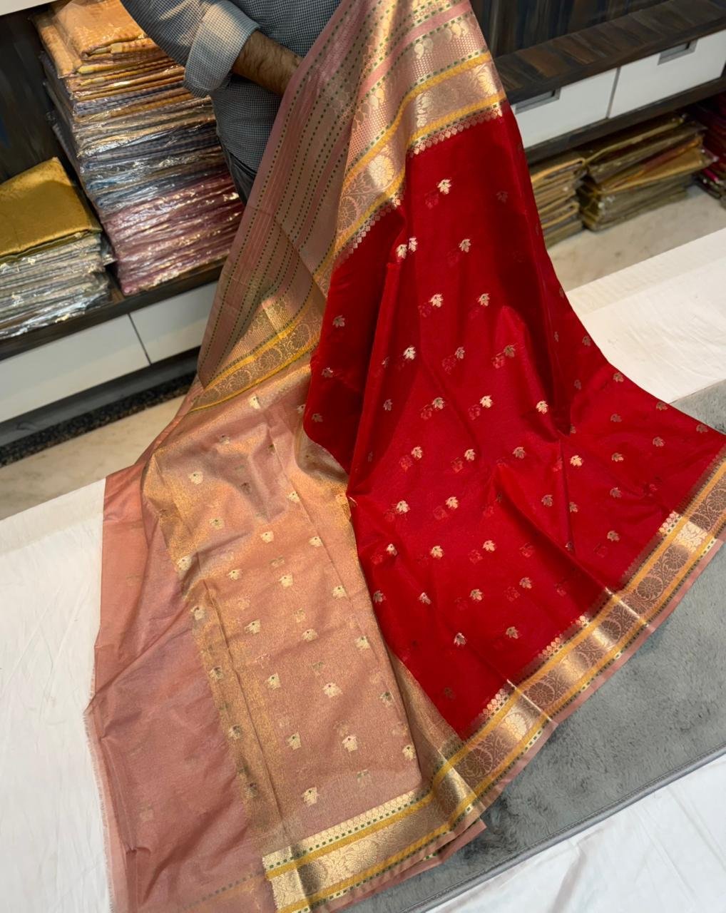 Banarasi Dybal Dupion Soft Silk image 2
