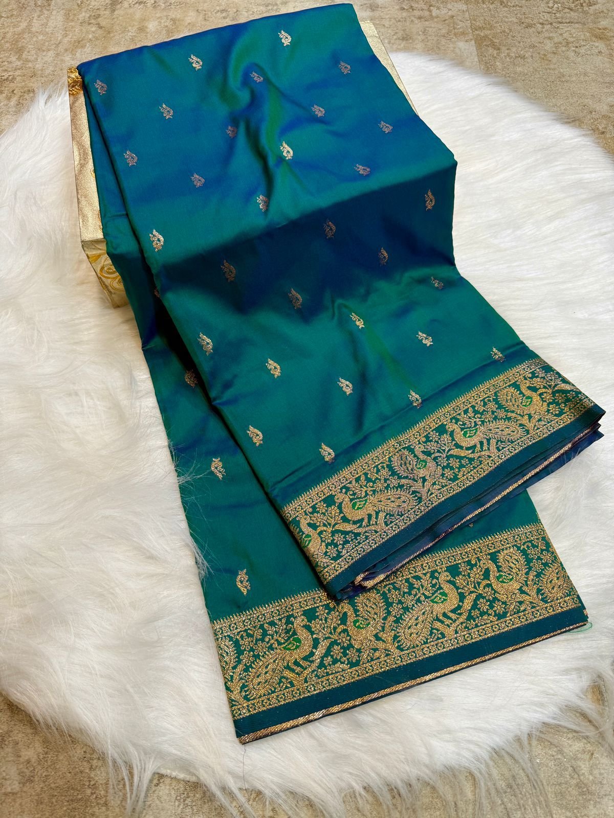 Peshwai Silk Saree image 3