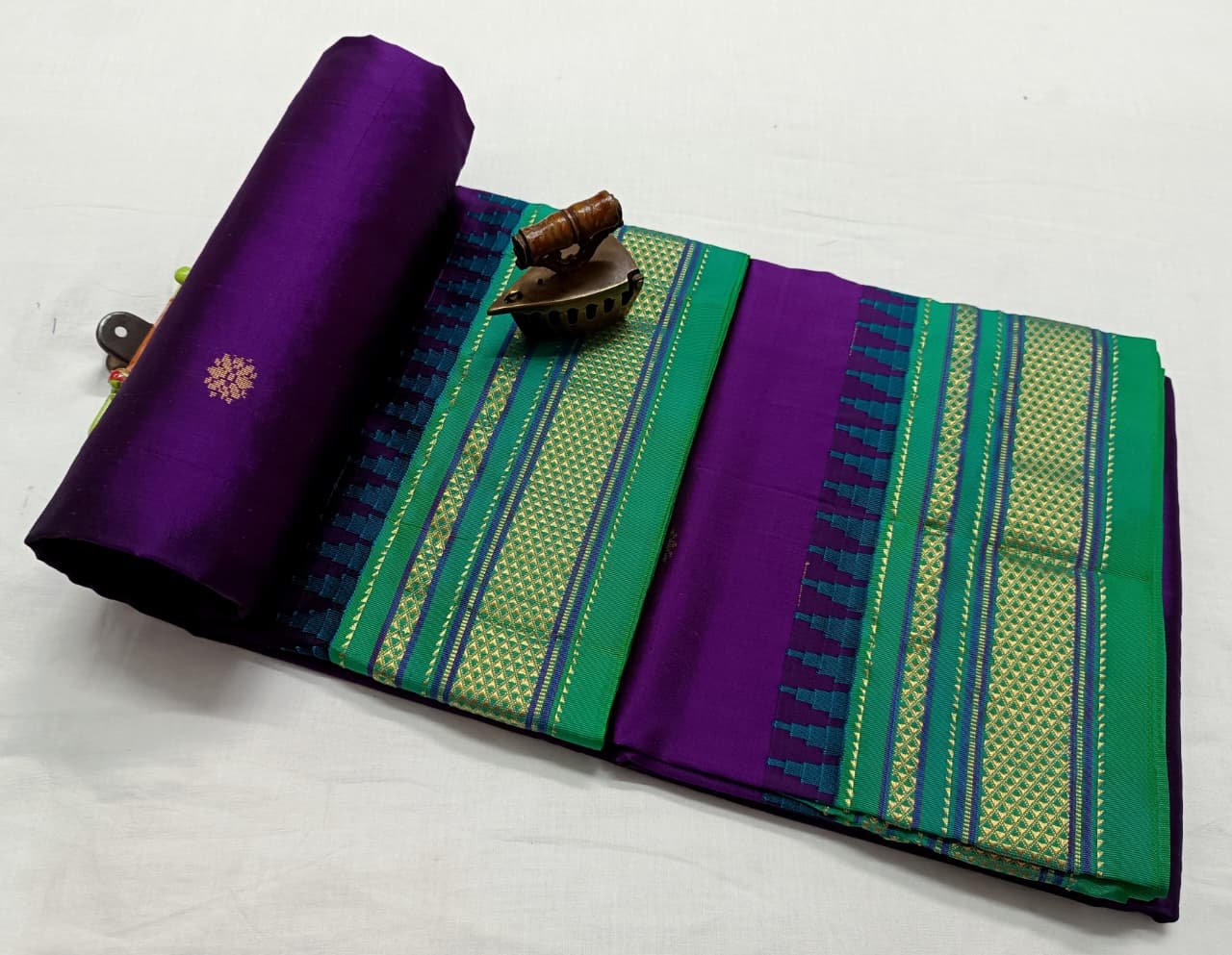 Chandrakor Paithani Pure Silk image 42