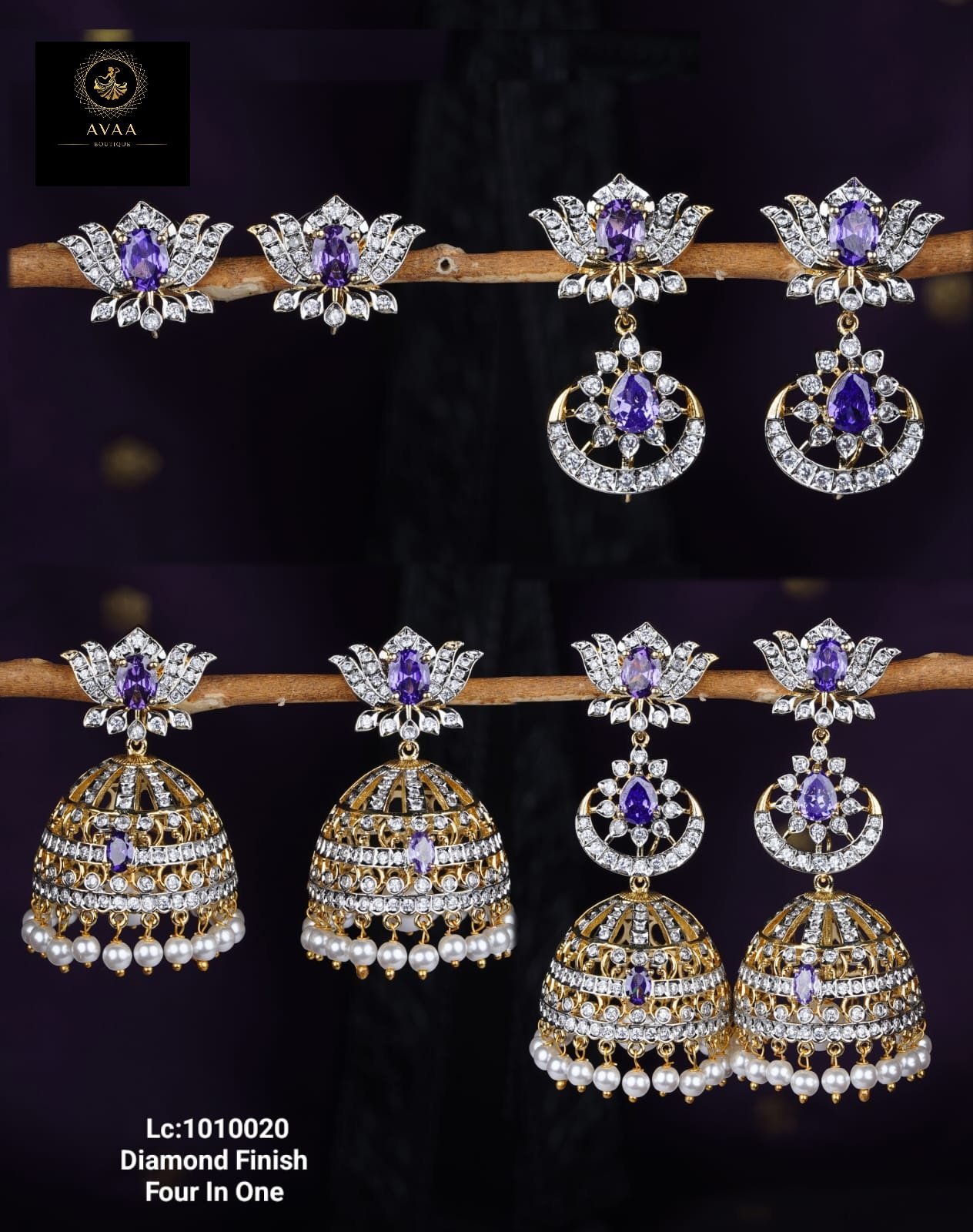 DIAMOND REPLICA EARRING 2