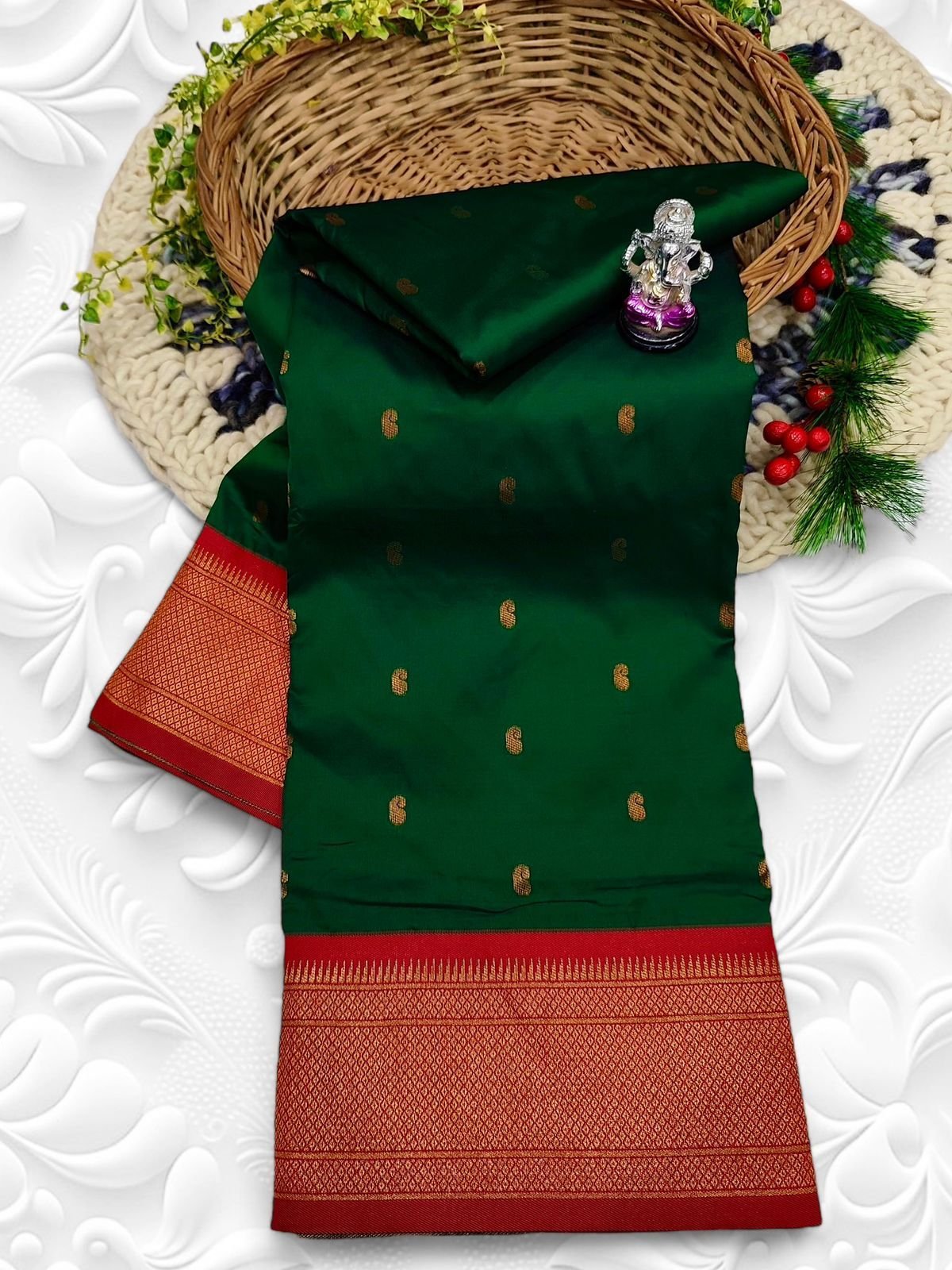 Shrija Kadiyal Paithani image 4