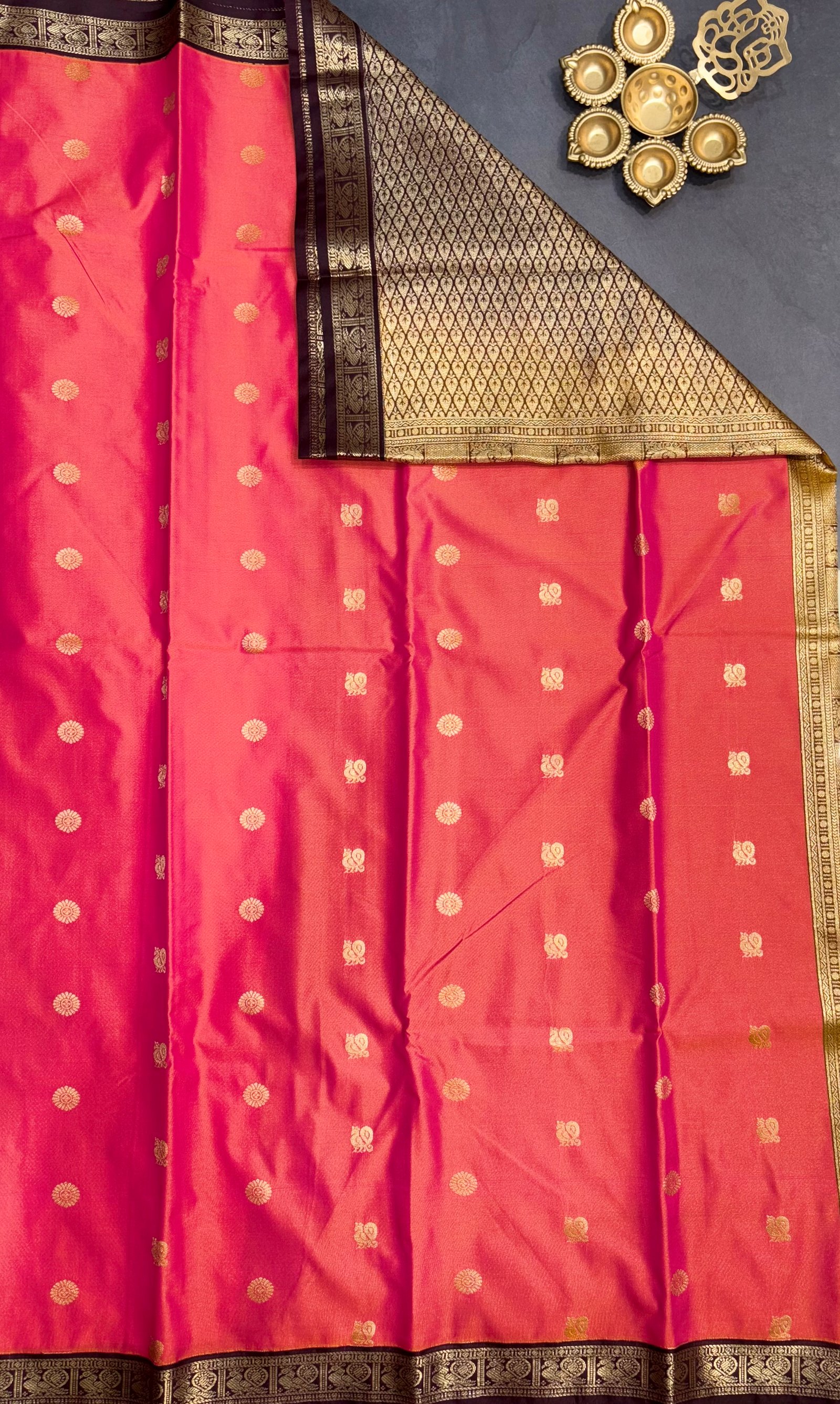 Small Border Korvai Kanchi Semi Silk Sarees image 16