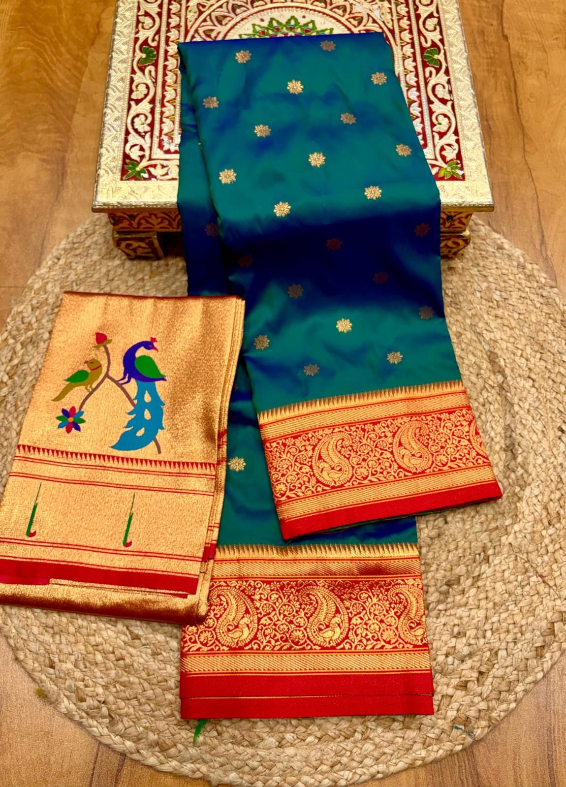 Brocade Paithani Saree image 11
