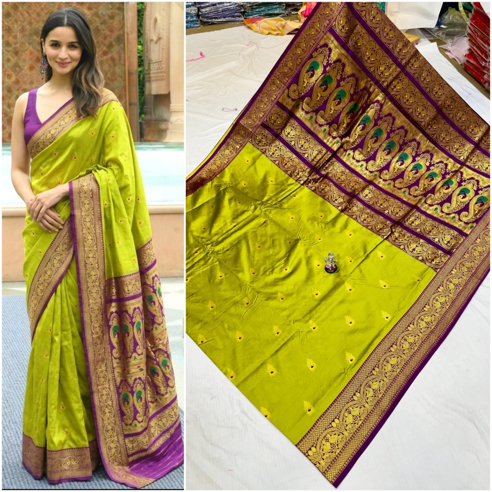 Dagina Peshwai Paithani image 17