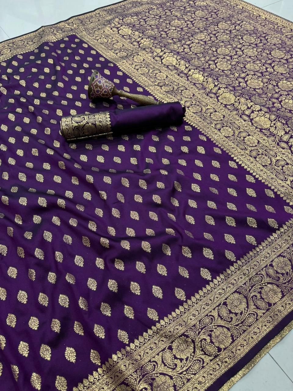 1 Banarasi Semi Silk image 14