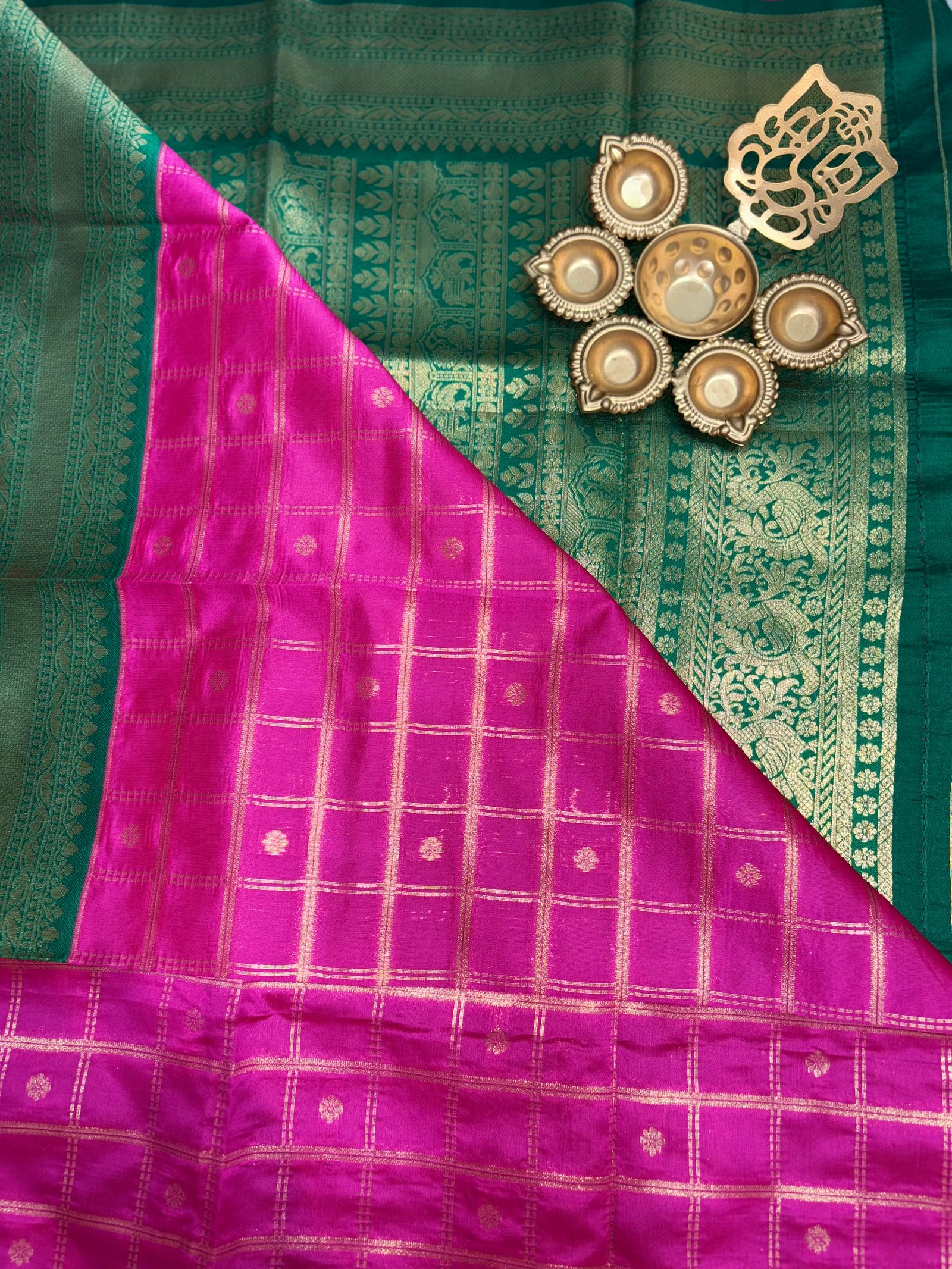 2 Korvai Kanchi Semi Silk Sarees image 10