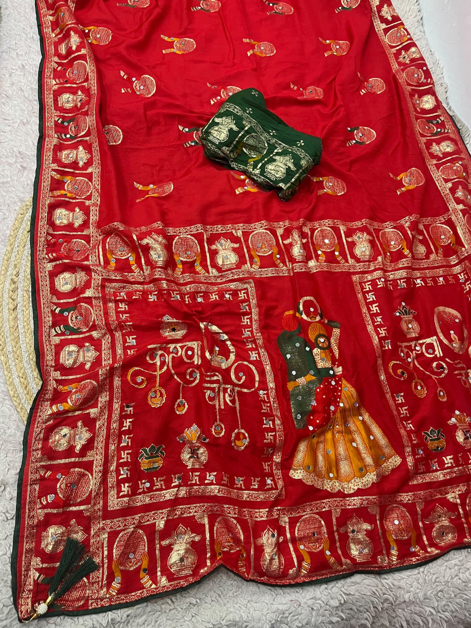 Dola Viscose Meena Saree