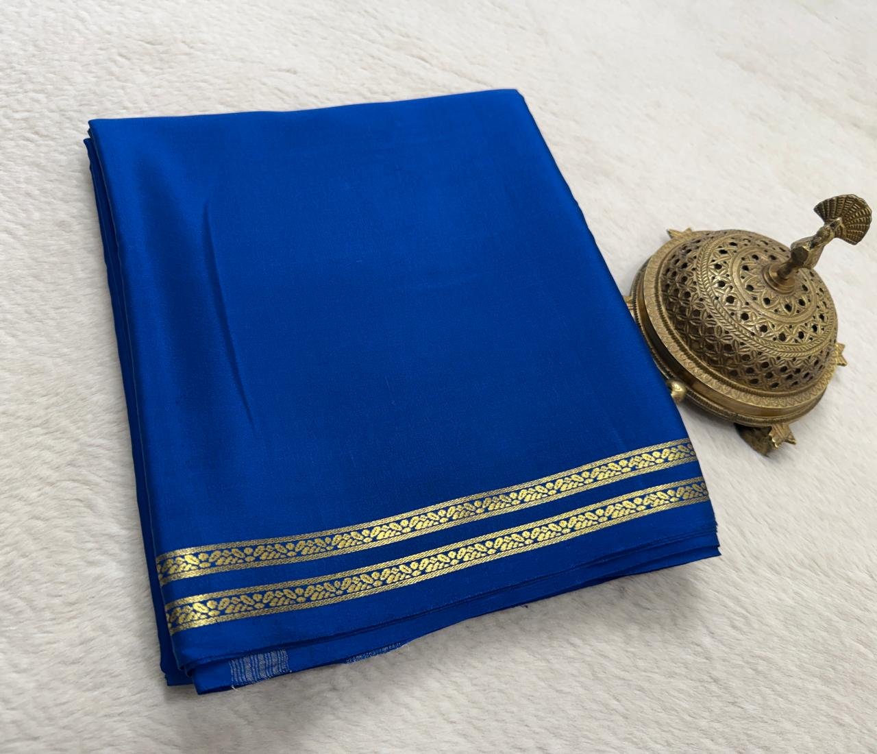 Pure Mysore Silk Sarees image 9