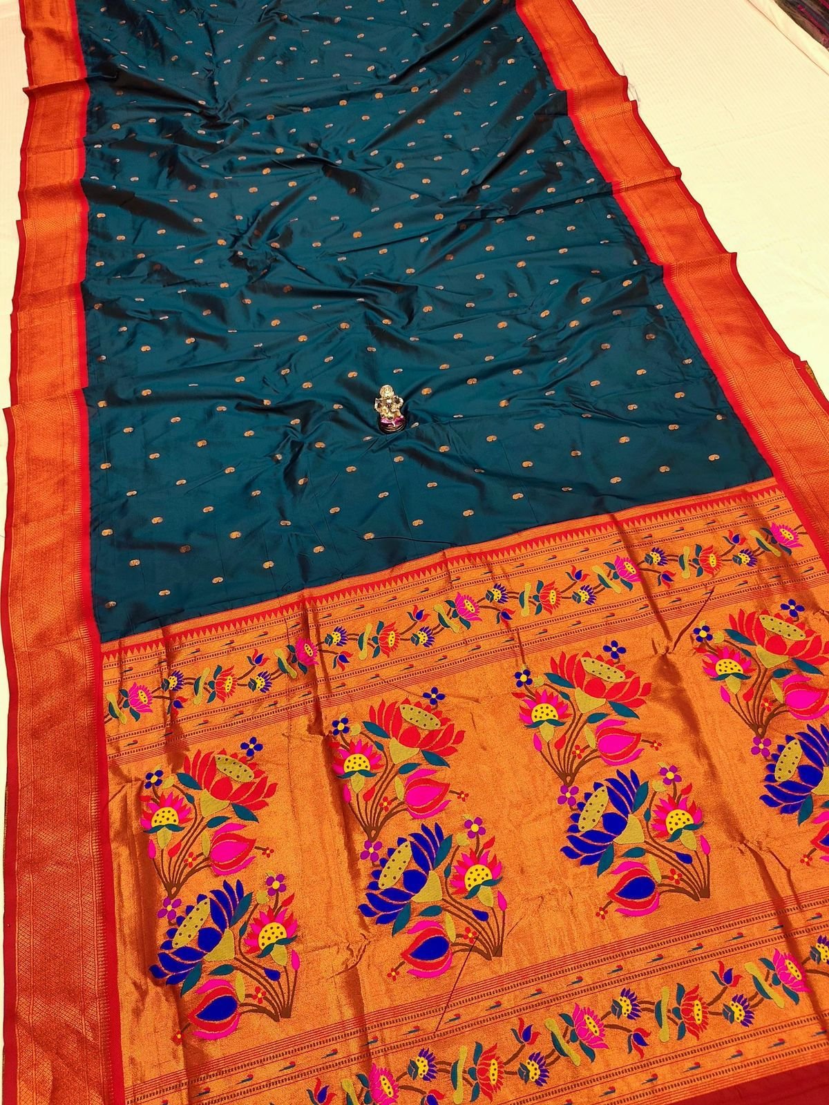 Shrija Kadiyal Paithani image 12